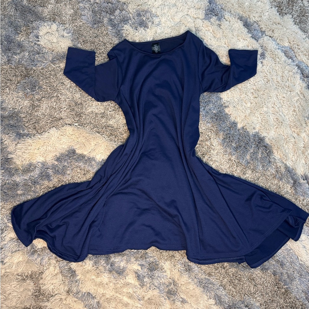 Agnes & Dora Midnight Blue Dress.